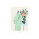 【A3】La Poire - Poppy Pause | アートプリント アートポスター 北欧 デンマーク 送料無料