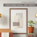 LOVELY POSTERS TEXTURED WALL ART PRINT A3 アートプリント/ポスター【北欧 シンプル おしゃれ】シンプル おすすめ かっこいい 人気 インテリア ポスター アートポスター インテリア 北欧