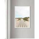 【SALE セール】【A3】NOUROM - BEACH SANDHAMMAREN, SWEDEN #1 北欧 ポスター スウェーデン アブストラクト アート ...