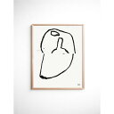 【40x50cm】FINE LITTLE DAY - BE QUIET POSTER アートプリント/ポスター 北欧 シンプル ウォールインテリア インテリア ...