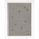 【50x70cm】FINE LITTLE DAY - SKIERS POSTER アートプリント/ポスター 北欧 スキー ウォールインテリア インテリア おしゃ...