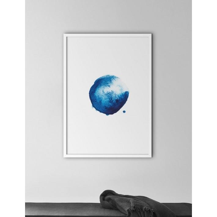 【50x70cm】NOUROM - WATERCOLOR DROPS #2 | 北欧 ポスター スウェーデン アブストラクト モダン 水彩 ミニマル アート アートポスター ポスター インテリア オシャレ おしゃれ 壁紙