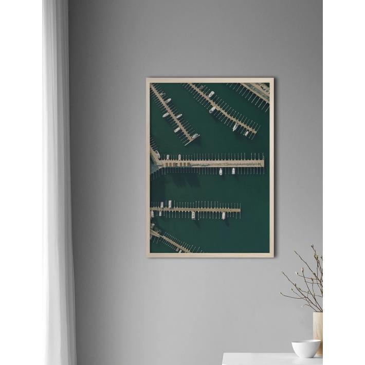 【50x70cm】NOUROM - TJORN HABOUR | 北欧 ポスター スウェーデン 風景 景色 写真 モダン ミニマル アート アートポスター ポスター イ..