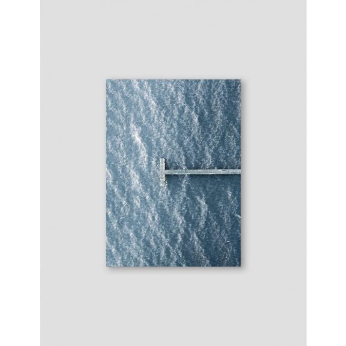【50x70cm】NOUROM - WINTER SEA #3, DALABAD SWEDEN | 北欧 ポスター スウェーデ...