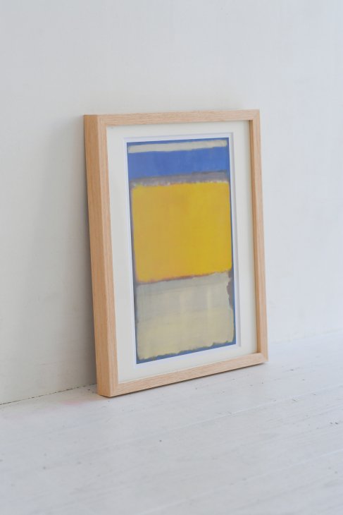 MARK ROTHKO (マーク・ロスコ) | Number 10 | アートプリント/ポスター フレーム付き 北欧 モダンアート 抽象画 アートポスター ポスター インテリア 木製フレーム ウッドフレーム ナチュラル オシャレ かっこいい 送料込 送料無料 [2]