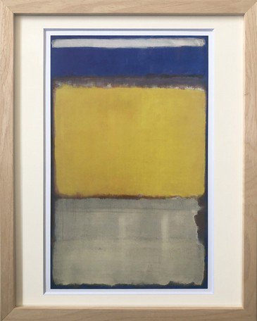 MARK ROTHKO (マーク・ロスコ) | Number 10 | アートプリント/ポスター フレーム付き 北欧 モダンアート 抽象画 アートポスター ポスター インテリア 木製フレーム ウッドフレーム ナチュラル オシャレ かっこいい 送料込 送料無料 [3]