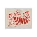 THE POSTER CLUB x Sofia Lind | Red Chair | 30x40cm アートプリント/アートポスター 北欧 デンマーク
