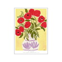 【A3】La Poire - Summer Poppies | アートプリント アートポスター 北欧 デンマーク 送料無料