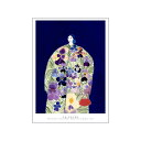 【A3】La Poire - Pansy Coat | アートプリント アートポスター 北欧 デンマーク 送料無料
