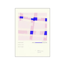 THE POSTER CLUB x Mille Henriksen | Square Abstraction | 50x70cm アートプリント/アートポスター 北欧 デンマーク