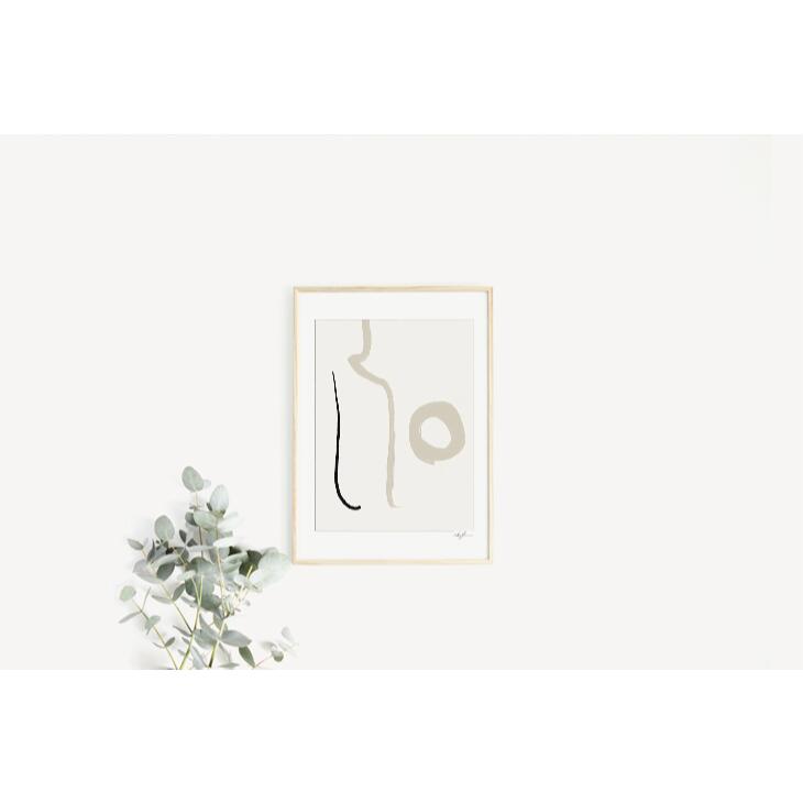 【30x40cm】THE POSTER CLUB x Ana Frois - Trio | アートプリント/アートポスター...
