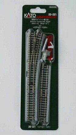 KATO Nゲージ 電動ポイント4番(右) 鉄道模型パーツ 20-221