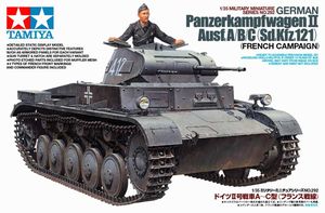 1／35 ミリタリーミニチュアシリーズ No.292 ドイツ II号戦車A～C型（フランス戦線） H-