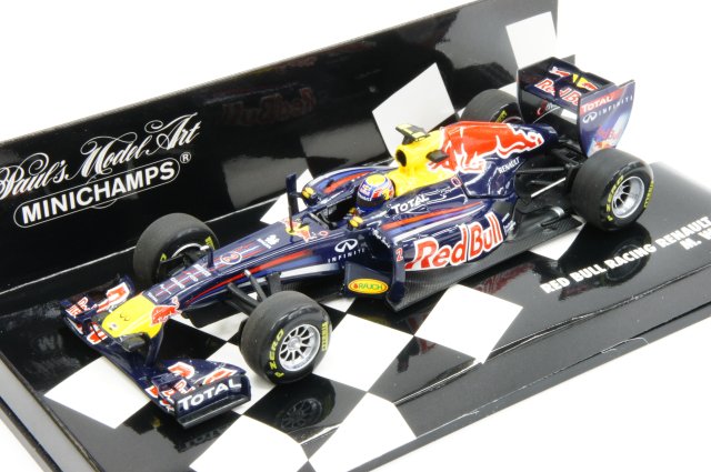 ミニカー 1/43 ミニチャンプス MINICHAMPS レッド ブル レーシング RB7 2011年 #2 M.Webber(410110002)