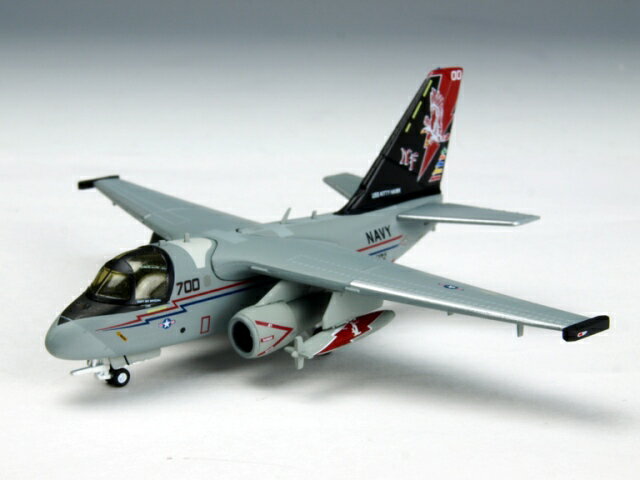 飛行機模型 完成品 ホーガンウイングス/エムシリーズ hogan wings/M-SERIES 1/200 ロッキード・マーチン S-3B バイキング VS-21 ファイティングレッド・テイルズ NF700 『CAG 2003』(7815)
