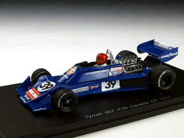 樂天商城 - ミニカー 1/43 スパーク Spark ティレル 007 1976年 カナダGP #39 O.Stuppacher(S1649)