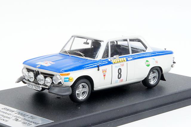 ߥ˥ 1/43 ȥե塼 Trofeu (RRal26) BMW 2002 Tii 1973ǯ ݥȥ꡼ No.8 A.Warmbold/J.Davenport