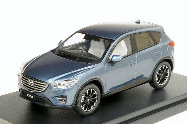 ミニカー 1/43 ハイストーリー Hi-Story (HS136BL) マツダ CX-5(KE5) 2015年 ブルーリフレックスマイカ