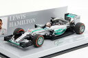 ミニカー 1/43 ミニチャンプス MINICHAMPS (417150344) メルセデスAMG ペトロナスF1チーム W06 ハイブリッド 2015年 日本GP 優勝 No.44 L.Hamilton