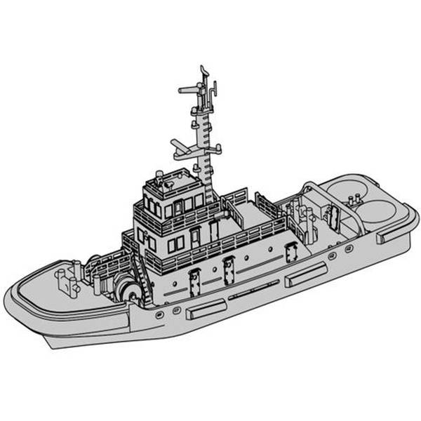 Rakuten - モデリウム 1/700 36m 民間ハーバータグボートA スケールモデル 4573259020618