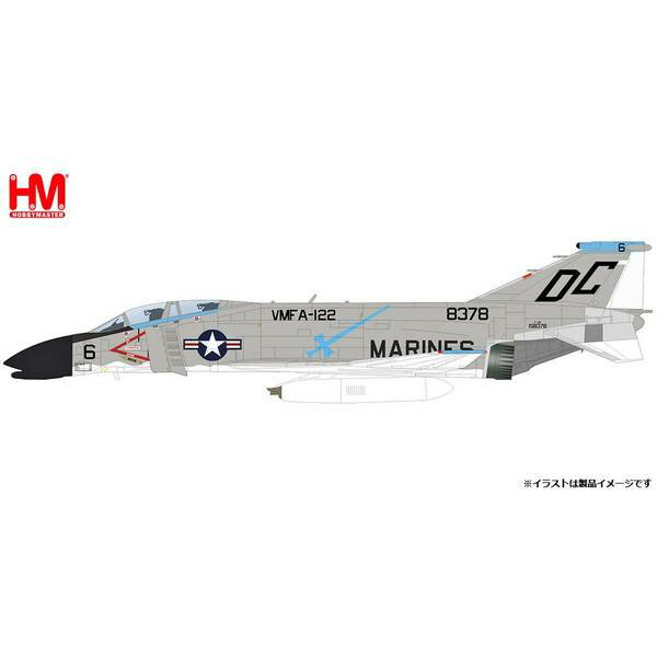 ホビーマスター 1/72 F-4B ファントムII "VMFA-122w/SUU-23ガンポッド" 完成品モデル HA19049