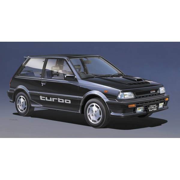 Rakuten - ハセガワ 1/24 トヨタ スターレット EP71 ターボS (3ドア) 前期型 スケールモデル 20687