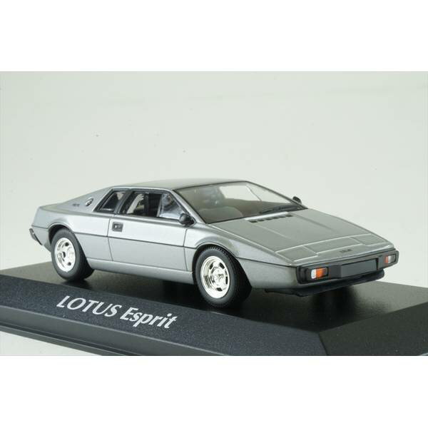 マキシチャンプス 1/43 ロータス エスプリ ターボ 1978 シルバー 完成品ミニカー 940135221