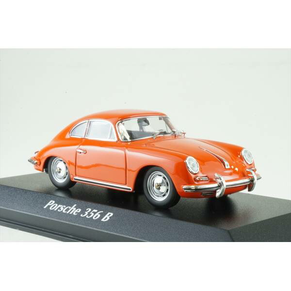 マキシチャンプス 1/43 ポルシェ 356 B クーペ 1961 オレンジ 完成品ミニカー 940064304