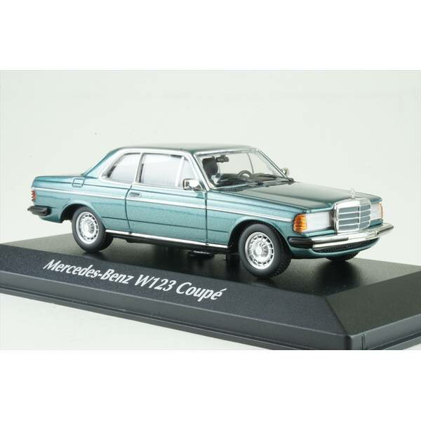 マキシチャンプス 1/43 メルセデス ベンツ W123 230CE 1976 ペトロル 完成品ミニカー 940032224