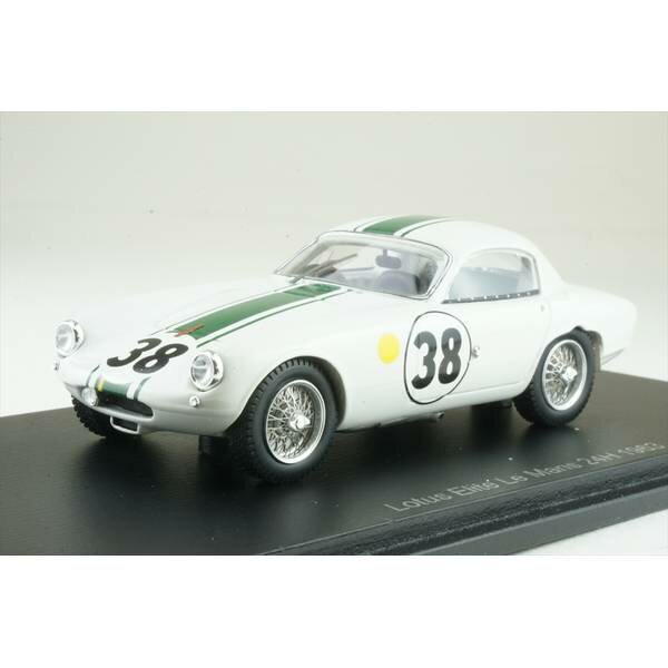 スパーク 1/43 ロータス エリート No.38 1963 ル・マン24時間 F.ガードナー/J.Coundley 完成品ミニカー S8212