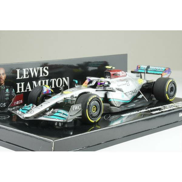 Rakuten - ミニチャンプス 1/43 メルセデスAMG F1 W13 E パフォーマンス No.44 2022 F1 マイアミGP L.ハミルトン 完成品ミニカー 417220544