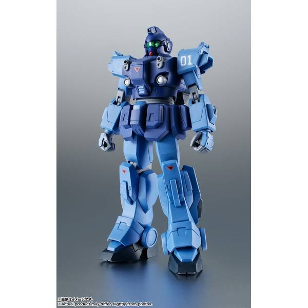 『機動戦士ガンダム外伝 THE BLUE DESTINY』よりEXAMシステムを搭載したブルーディスティニー1号機が、特徴的な有線ミサイルやEXAM発動エフェクトと共に ver. A.N.I.M.E.に登場！EXAMシステムを開発したクルスト・モーゼス博士が亡命した地球連邦軍内で開発した実験機。陸戦型ジムの頭部にEXAMシステムを搭載し、その他は機体性能に合わせて陸戦型ガンダムを使用。ジェネレーターも大型化され、開発当時は飛び抜けた性能を誇った。全高約125mm材質PVC、ABS製セット内容・本体・交換用手首左右各4種・手首格納デッキ・ブルパップ・マシンガン・100mmマシンガン・ショート・シールド・交換用EXAM発動バイザー・各種エフェクト一式・各種ジョイント一式(C)創通・サンライズスケール：形態：フィギュアメーカー型番：4573102656704▼商品登録日：2023年08月04日