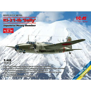 ICM 1/48 日本陸軍 Ki-21-Ib 九七式重爆撃機 スケールモデル 48195