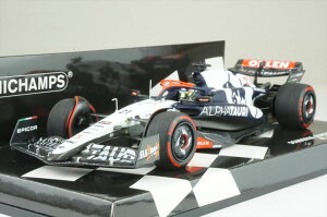 ミニチャンプス 1/43 アルファタウリ AT04 No.21 スクーデリア・アルファタウリ 2023 F1 N.デ・フリース 完成品ミニカー 417230121