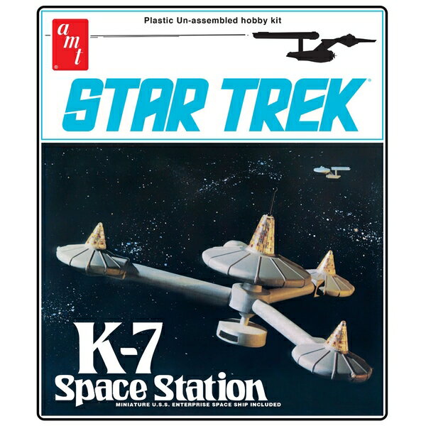 樂天商城 - AMT K-7 宇宙ステーション 「スタートレック」より キャラクタープラモデル AMT1415