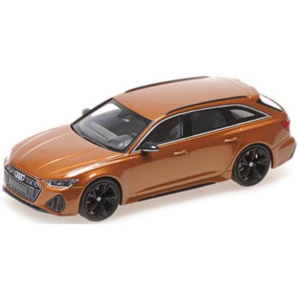 Rakuten - ミニチャンプス 1/43 アウディ RS 6 アバント 2019 ブラウンメタリック 完成品ミニカー 410018018
