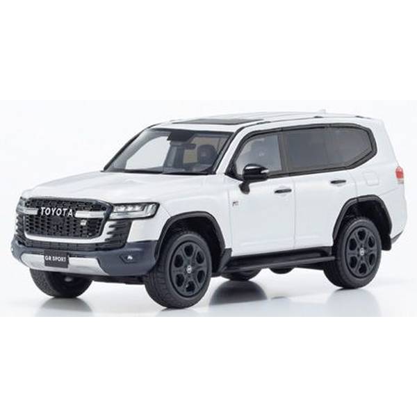 京商 1/43 トヨタ ランドクルーザー GRスポーツ ホワイト 完成品ミニカー KSR43122W