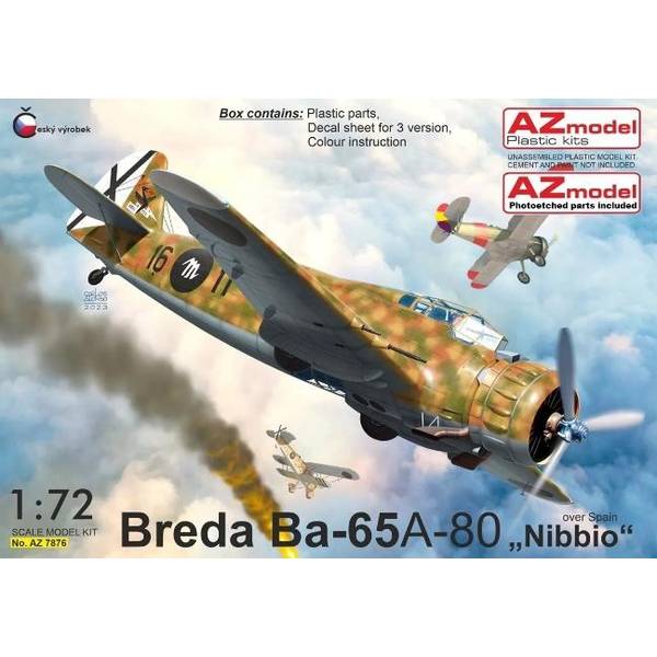 ブレダBa-65は1935年に初飛行した、イタリアのブレダ社が開発した単座単発地上攻撃機です。1937年からスペインに派遣されたイタリア空軍のアヴィアツィオーネ・レジオナリアで戦果を挙げ、その後第二次世界大戦初期には地中海戦線と中東戦線で運用されました。大戦中のイタリア空軍唯一の地上攻撃機だったBa-65は高く評価され、北アフリカ戦線ではイギリス軍から恐れられました。・3種類アヴィアツィオーネ・レジオナリアマーキングが付属こちらの商品は専用エッチングパーツのAZMA7039が付属した数量限定のデラックスエディションです。スケール：1/72形態：スケールモデルメーカー型番：AZM7876DX▼商品登録日：2024年02月09日