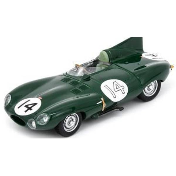 スパーク 1/43 ジャガー D No.14 1954 ル・マン24時間 2位 T.Rolt/D.ハミルトン 完成品ミニカー S2925