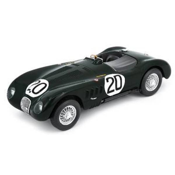 Rakuten - スパーク 1/18 ジャガー XK120C No.20 1951 ル・マン24時間 ウィナー P.Walker/P.ホワイトhead 完成品ミニカー 18LM51