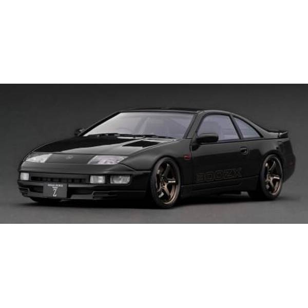 イグニッションモデル 1/18 ニッサン フェアレディZ Z32 2by2 ブラック 完成品ミニカー IG3421