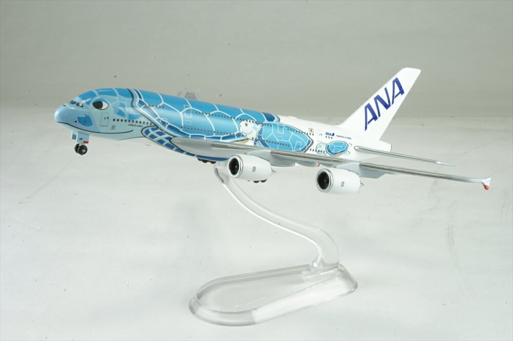 全日空商事 1/500 エアバス A380 JA381A ANAブルー 完成品モデル NH50091