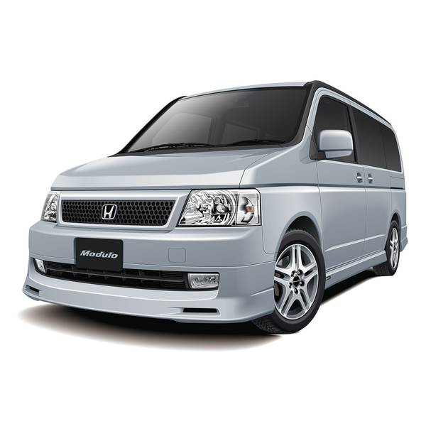 1/43 ホワイト ステップワゴン ※紙箱はありません。 ホンダ 中古