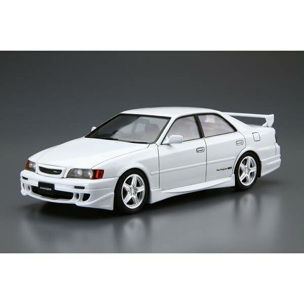 アオシマ 1/24 ザ☆チューンドカー No.47 TRD JZX100 チェイサー '98(トヨタ) スケールモデル 4905083068809