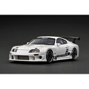 イグニッションモデル 1/43 トップシークレット GT300 トヨタ スープラ JZA80 ホワイト 完成品ミニカー IG2948