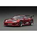 イグニッションモデル 1/43 トップシークレット GT300 トヨタ スープラ JZA80 レッドメタリック 完成品ミニカー IG2949