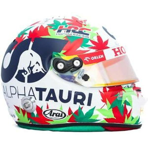 スパーク 1/5 ドライバーズ・ヘルメット スクーデリア・アルファタウリ 2023 F1 イタリアGP 角田裕毅 完成品ミニカー 5HF123