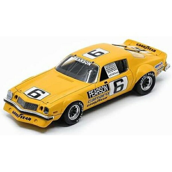 スパーク 1/43 シボレー カマロ No.6 1974-1975 IROC デイトナ D.Pearson 完成品ミニカー US224