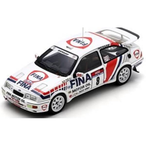 スパーク 1/43 フォード シエラRS コスワース No.8 1990 WRC ツール・ド・コルス M.Duez/A.Lopes 完成品ミニカー S8710