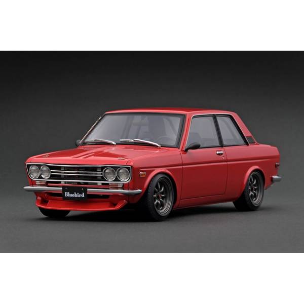 Rakuten - イグニッションモデル 1/18 ニッサン ダットサン ブルーバード 510 レッド 完成品ミニカー IG3306